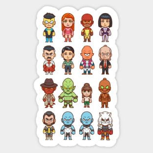 Hero Cast Sticker